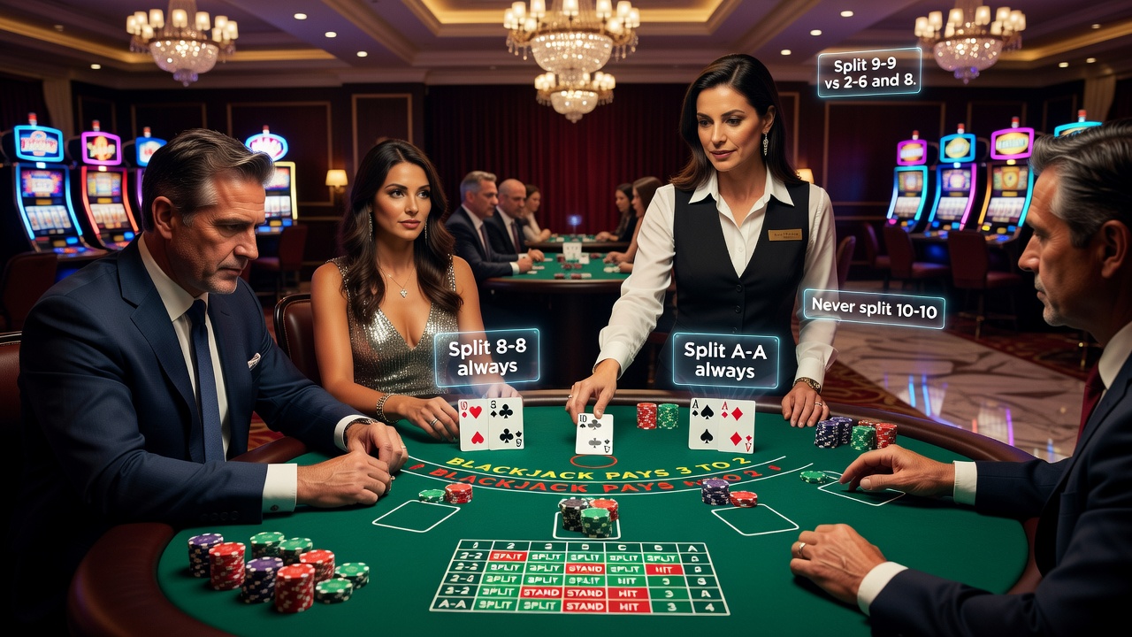 When to Split in Blackjack: Rules, Strategy, Best Hands, and a Practical Splitting Chart
