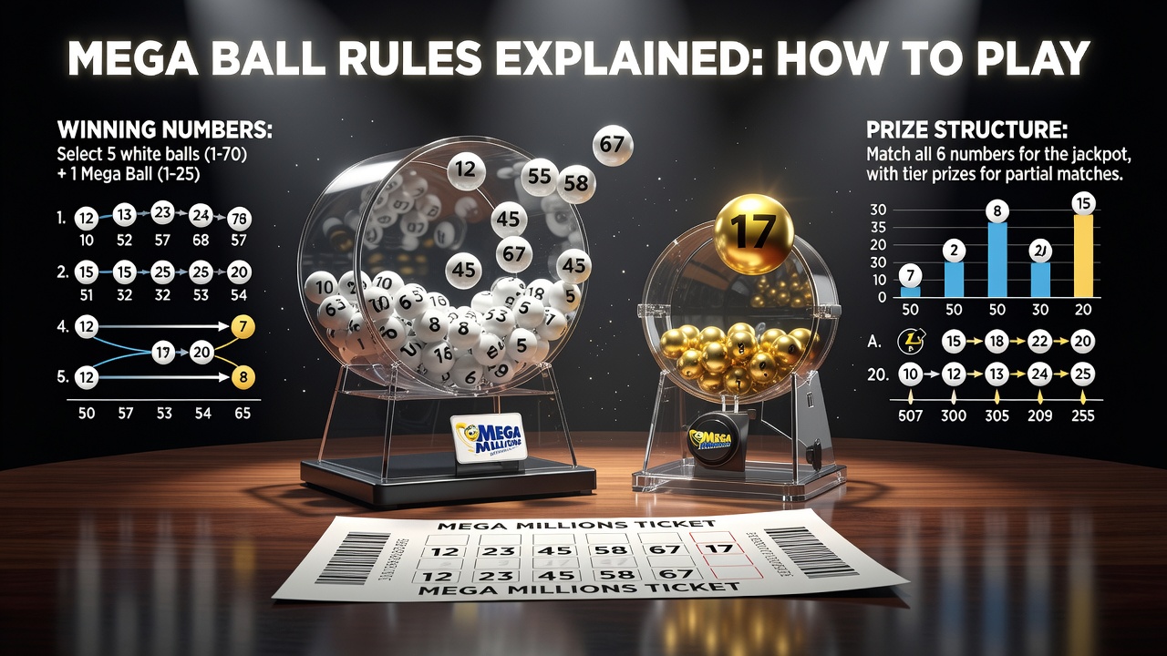 Mega Ball Rules Explained: How to Play, Winning Numbers, and Prize Structure