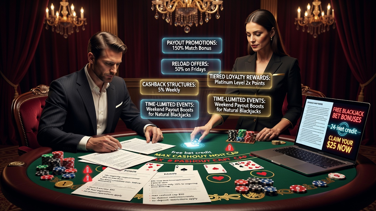 Free Blackjack Bet Bonuses: Payout Promotions, Offers, and the Terms You Need to Know