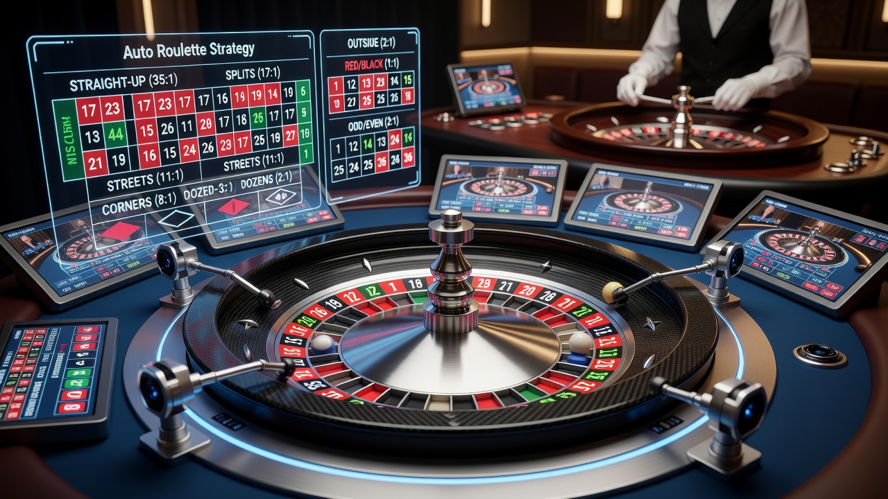 Auto Roulette Strategy: Online Roulette Rules, Game Mechanics, Automatic Betting, and Betting Systems